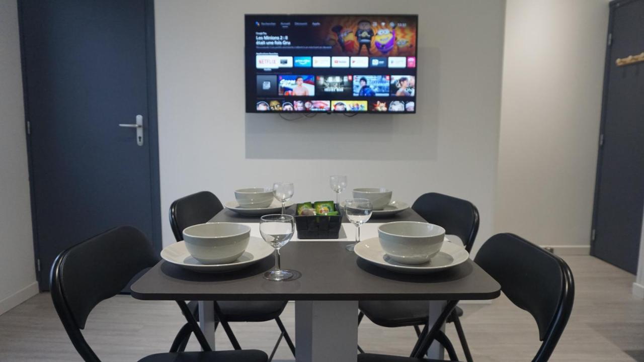 Cosy T2 Wifi Parking Proche Gare Centre Ville Saint-Quentin  Eksteriør bilde